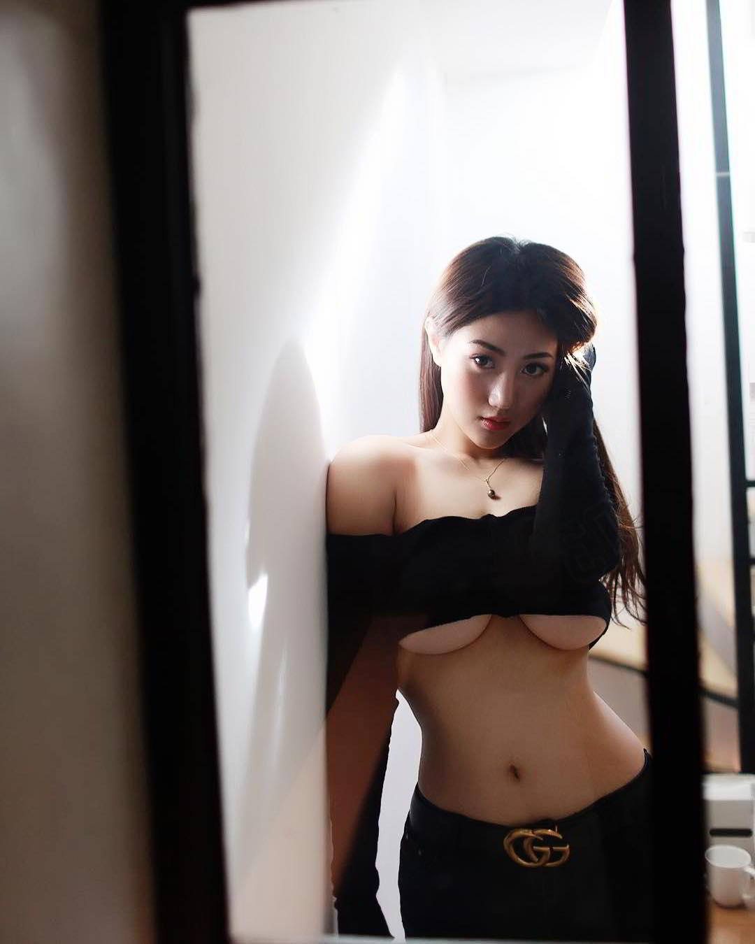 翁晨露  正妹Cassy Luu火辣健身照「胸型超凸出」第9张图片