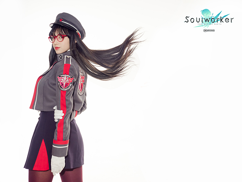 《soulworker》性感丝袜美腿美女Cosplay