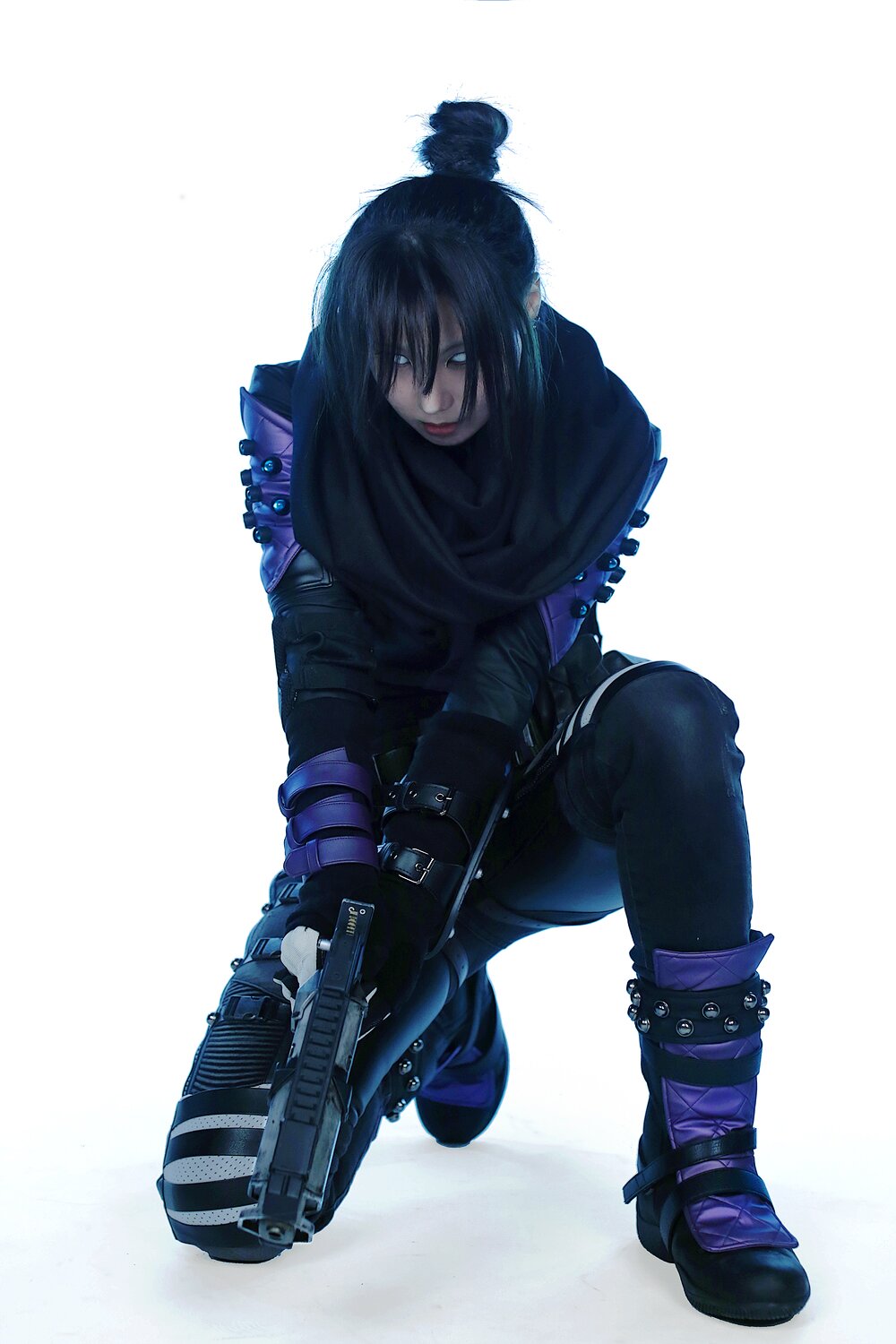 《Apex》恶灵（Wraith）螺旋猫Tasha性感紧身战斗服Cosplay