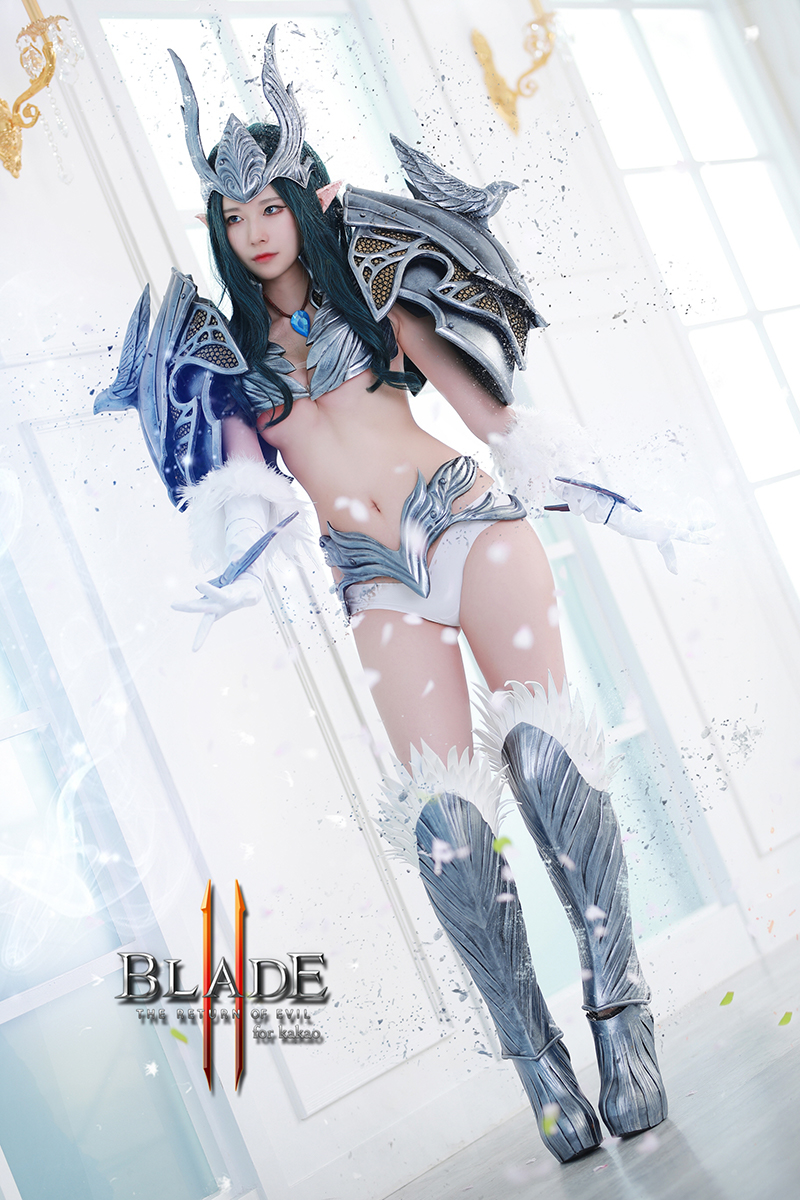 《刀锋战记2（Blade 2）》魔法师性感美腿内衣美女Cosplay