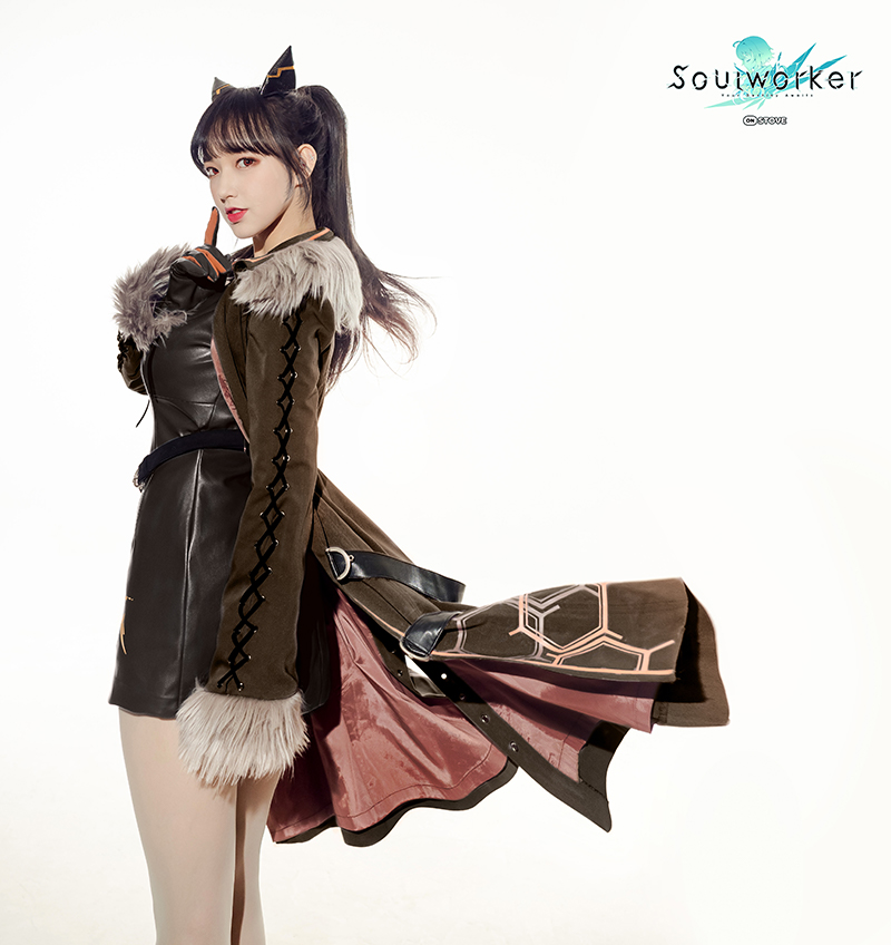 《soulworker》性感丝袜美腿美女Cosplay