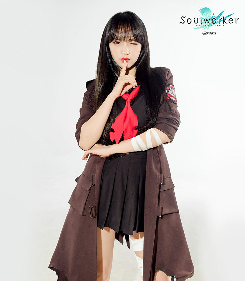 《soulworker》性感丝袜美腿美女Cosplay